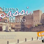 Facciamo 6 passi a Prato, uscita culturale e attività sociale associazione, con Valerio Corvisieri, guida turistica nazionale con patente patentino cerftificata, di UniPop Prato